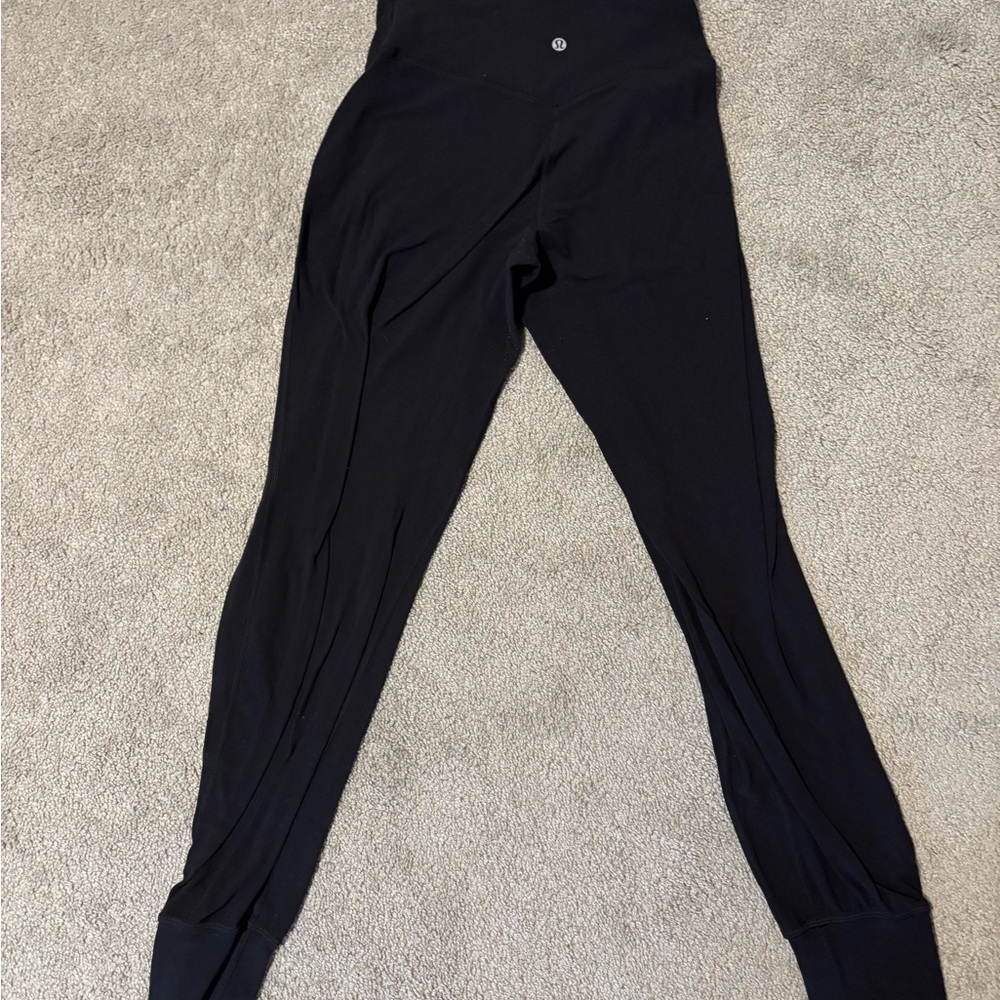 Lululemon align Black High-Waisted joggers
